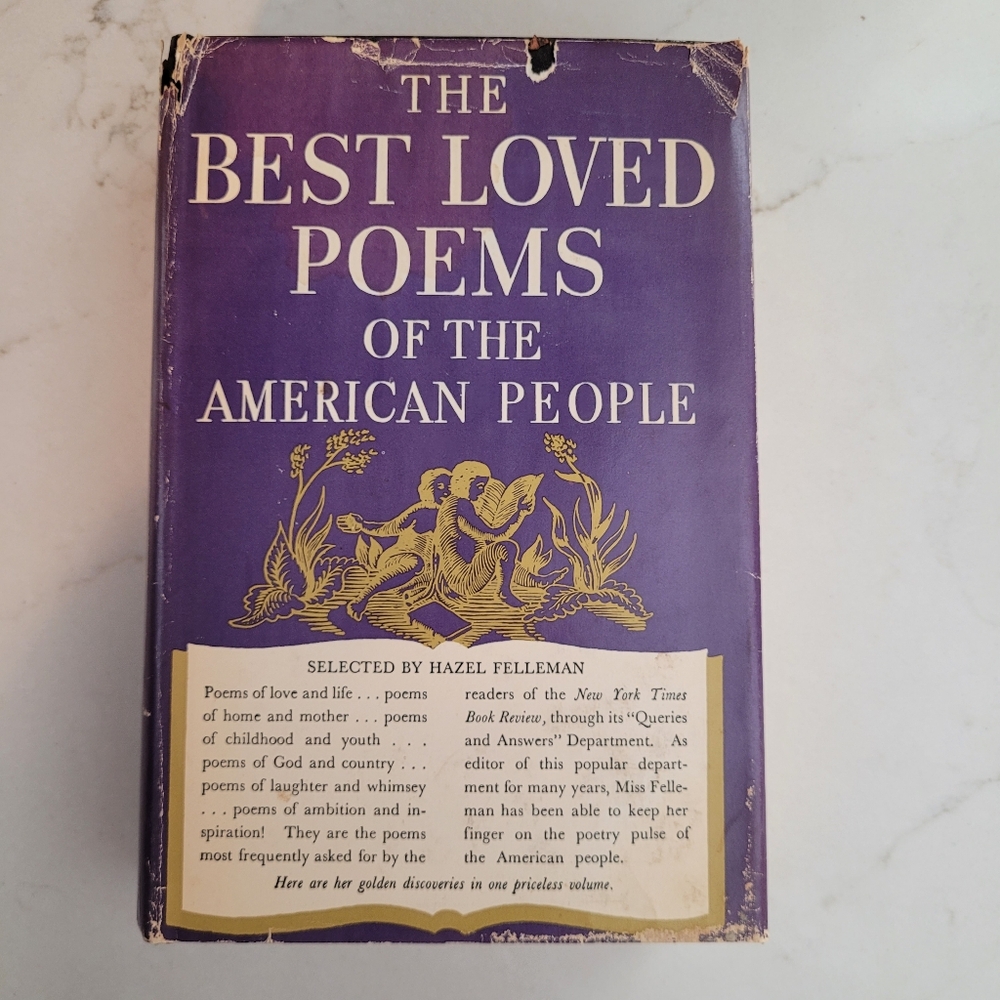 The Best Loved Poems of the American People First Edition 1936 Vintage